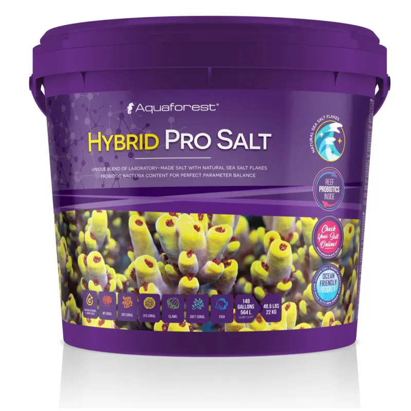 AquaForest Hybrid Pro Salt 22 kg Spand